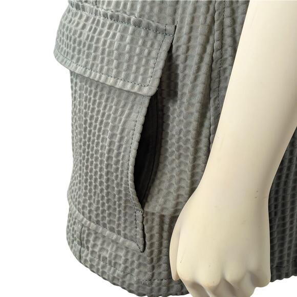 Worth Women's Olive Textured Vest - Picture 3 of 14